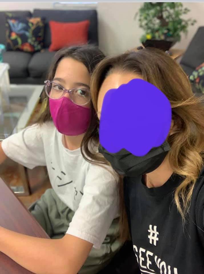 The Gents Place Culture Officer Lauren Davis Masked With Masked Child