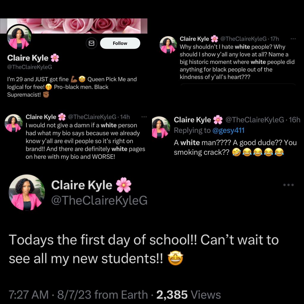 Racist Mesquite ISD Teacher